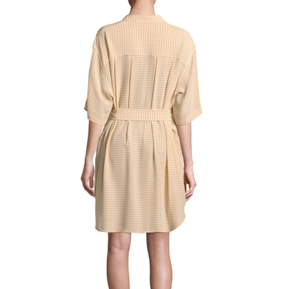 Equipment Matteo Hi-Lo Silk Shirtdress, L - Picture 2 of 2